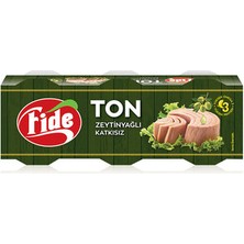 Fide Zeytinyağlı Ton Balığı 3X80 G * 3 Adet