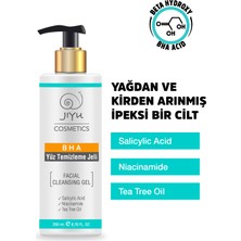 Jiyu Karma ve Yağlı Ciltlere Özel Salisilik Asit (BHA) Yüz Yıkama Jeli 200 ml.