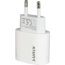 Sunix Yeni Nesil | 18W Hızlı Şarj Aleti - Cihazı - Tek Başlık | S216 Başlık