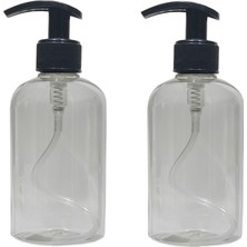 Paradise 2 Adet 500 ml Sabunluk Siyah Pompalı