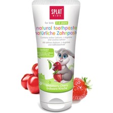 SPLAT Çilek & Vişne Florürsüz Doğal Çocuk Diş Macunu 50 ml