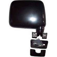 TŞT Isuzu Tfr Pıck Up - 1990 - 1997 Kapı Aynası Sağ Manuel Siyah (Saca Bağlanan) (Tw) (Oem NO:411116230)