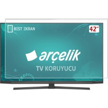 Best Ekran Arçelik A42LS9378 Tv Ekran Koruyucu - Arçelik 42" Inç 106 Ekran Tv Şeffaf Koruma Paneli
