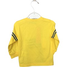 BebePan Stars Sarı Uzun Kollu Sweatshirt