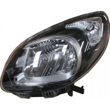 Ayfar 2014 - 2018 Renault Kangoo Far Lambası Sol Elektrikli/motorsuz Siyah (Ayfar) (Oem NO:260607949R)