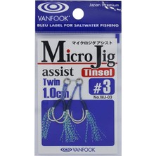 Vanfook Çiftli Micro Jig Assist Iğne Mj-03 #3 (2 Adet)