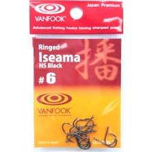 Vanfook Ringed Iseama Delikli Iğne Ns Black #6 (13 Adet)