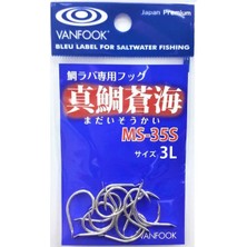 Vanfook Tai Rubber Tek Iğne MS-35S 3l (12 Adet)