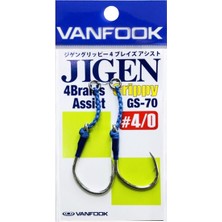 Vanfook Tekli Asist Iğnesi Gs-70 #4/0 (2 Adet)