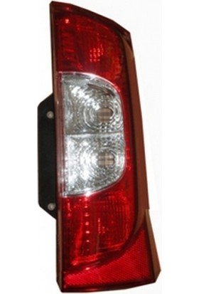 Pleksan 2008 - 2016 Fiat Fiorino Stop Lambası Sağ Kırmızı - Beyaz (Bagaj Kapağı Yana Açılan Tip) (Pleksan) (Oem NO:1353205080)