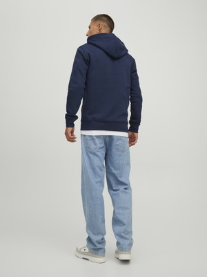 Jack & Jones Düz Renk Fermuarlı Sweatshirt-12210830