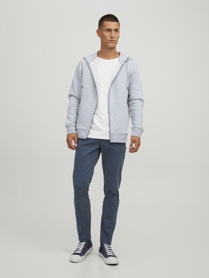 Jack & Jones Düz Renk Fermuarlı Sweatshirt-12210830