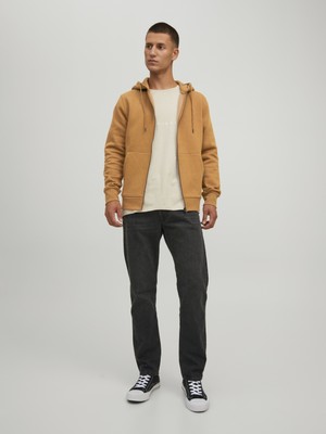 Jack & Jones Düz Renk Fermuarlı Sweatshirt-12210830