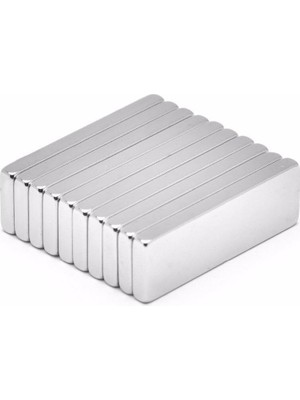 Hdg Öşeli Neodyum Mıknatıs Dikdörtgen 30X10X3 mm - 5 Adet