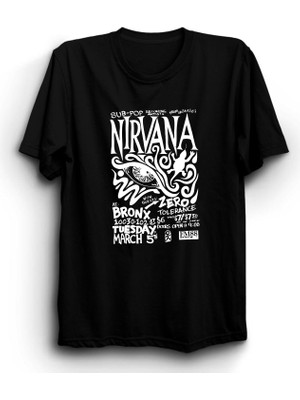 The Fame Box Nirvana, Sub-Pop, Rock, Metal Tişört