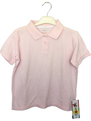 Benetton Polo Yaka Pembe T-Shirt