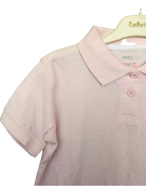 Benetton Polo Yaka Pembe T-Shirt