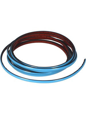 Trend Garaj Turkuaz Mavi Nikelaj Şerit 6mm - 3 Metre
