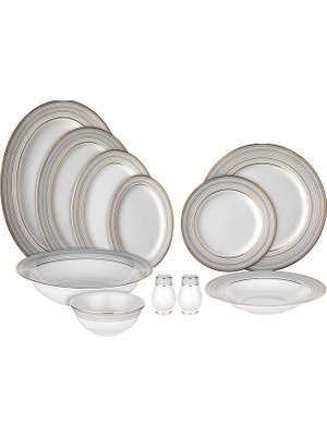 Evaliza Tokyo Yemek Takımı 61 Parça Gold