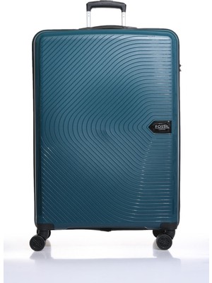 Fossil FSVLZYPP1138-L Petrol Unisex Büyük Boy Bavul