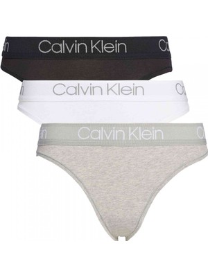 Calvın Kleın Kadın 3 Lü Iç Çamaşırı QD3758E-999