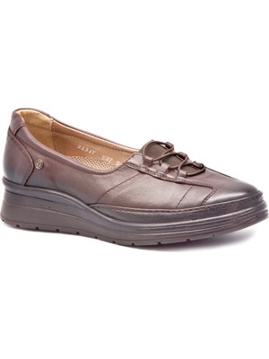 Forelli Frl 226217 1 Kahve Bayan Comfort Ayakkabı Comfort