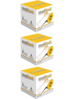 Medi İpek Tıbbi Ipek Flaster 5m X 5cm 3 Adet