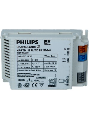 Philips Hf-R Td 1X18W Elektronik Balast