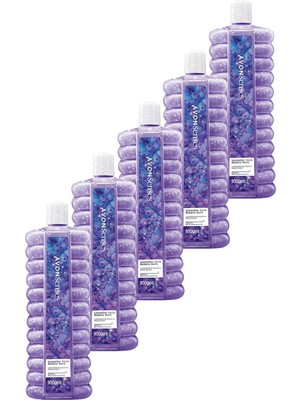 Avon Senses Lavanta Kokulu Banyo Köpüğü 5'li Set 1000 ml Muhteşem Temizleme Etkisi