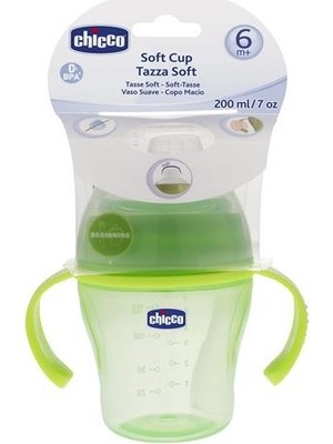 Chicco Damla Akıtmaz Alıştırma Bardağı +6AY - Yeşil