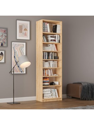 Asra Trend Safir Meşe Kitaplık Asra Trend K-02