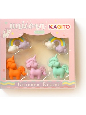 Kagito Unicorn Silgi Seti (5’li)