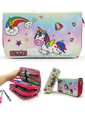 Limmy 32 Kalem Alabilen Kalemlik Unicorn