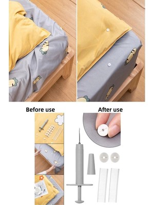 YCL Shop Yclshop Yorgan Kılıfı Sabitleme Seti  Nevresim Klips Takımı