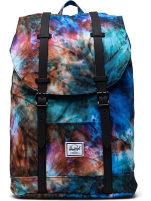 Herschel Supply Co. Sırt Çantası Retreat Mid-Volume Summer Tie Dye