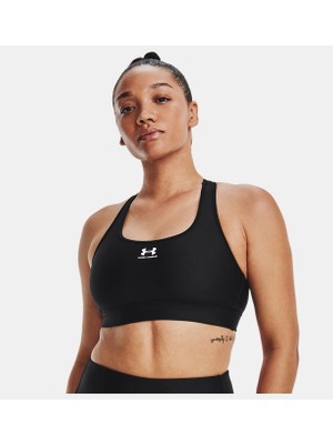 Under Armour Kadın HeatGear® Armour Mid Padless Spor Sütyeni 1373865-002