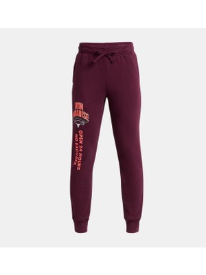 Under Armour Erkek Çocuk Project Rock Rival Fleece Home Gym  Eşofman Altı 1373630-600