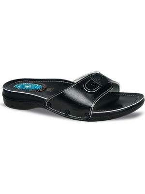 Ceyo Minelli Anatomik Kadın Terlik 6500  Siyah