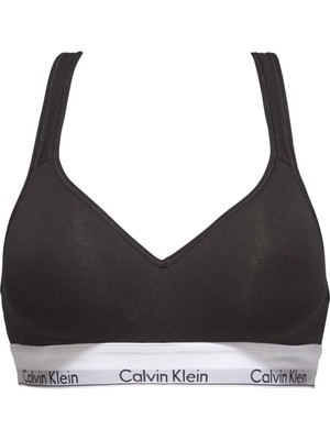 Calvin Klein Bralet Kadın Sütyen Dikişsiz Rahatlık ve Nefes Alabilir Yapı ile Siyah