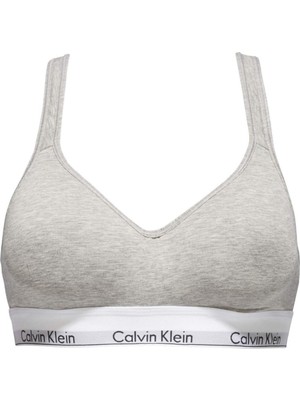 Calvin Klein Braltt Lift Gri Sütyen Dikişsiz Rahatlık ve Nefes Alabilir Yapı ile Konforlu