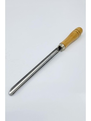 Çanak Sepeti Tekli Ahşap Saplı Kabak Domates Oyacağı Oyma Aparatı