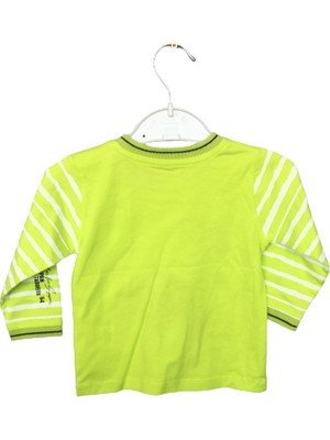 BebePan Yeşil Uzun Kollu Sweatshirt