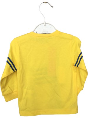 BebePan Stars Sarı Uzun Kollu Sweatshirt