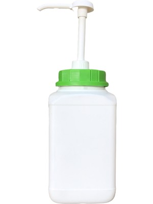 Smax Pompalı Ketçap Mayonez Kutusu & 2.5 lt Ketçap Mayonez Kabı Pompalı Boş Ketçap Pompası Dispanseri