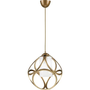 Aydın Tekli Avize Eskitme Beyaz Akrilik