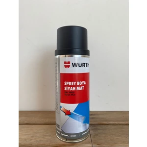 650°C Isıya Dayanıklı Mat Siyah Boya 400 ml