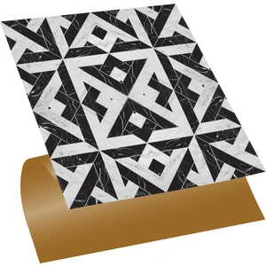 Kendinden Yapışkanlı Kesilebilir Mermer 008 Desenli Pvc Karo 30x30 cm 11 Adet 1m2