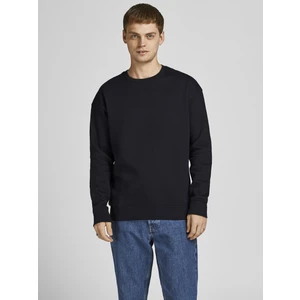 Jack & Jones Bisiklet Yaka Düz Renk Sweatshirt-12208182