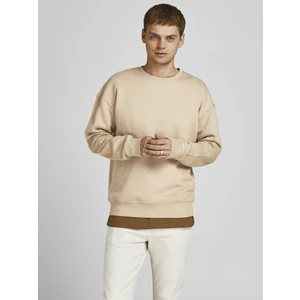 Jack & Jones Bisiklet Yaka Düz Renk Sweatshirt