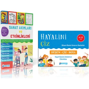 1. Sınıf Bilsem Mülakat Hazırlık 2'li Resim Seti (Hayalini Çiz - Sanat Akımları ve Etkinlikleri)